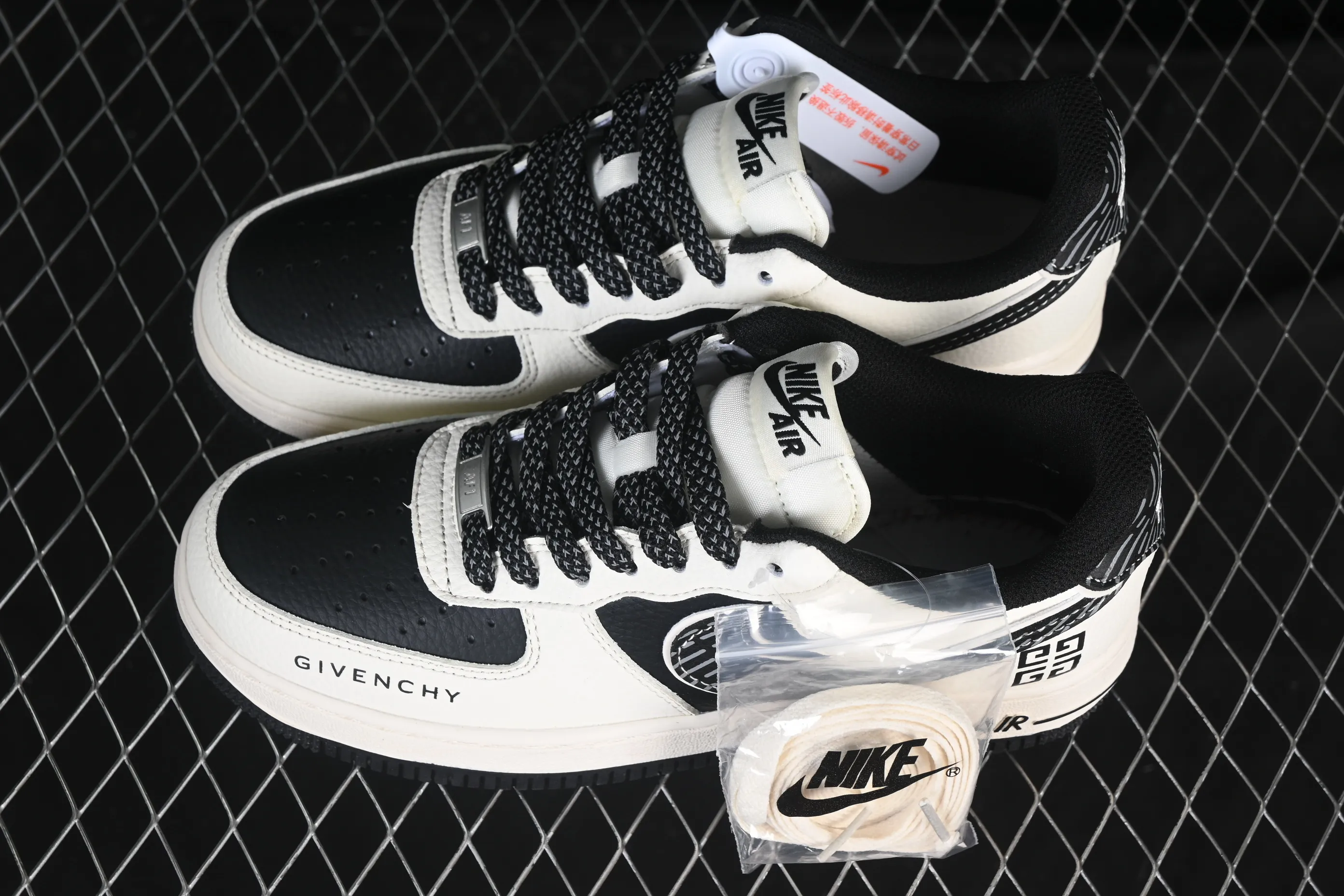 All categories Nk Air Force 1 Air Force series Nk Air Force 1 Low Air Force low top Nike Air Force 1'07 Low Givenchy joint dark blue skyline Air Force 1 low top casual sneakers JP8028-002